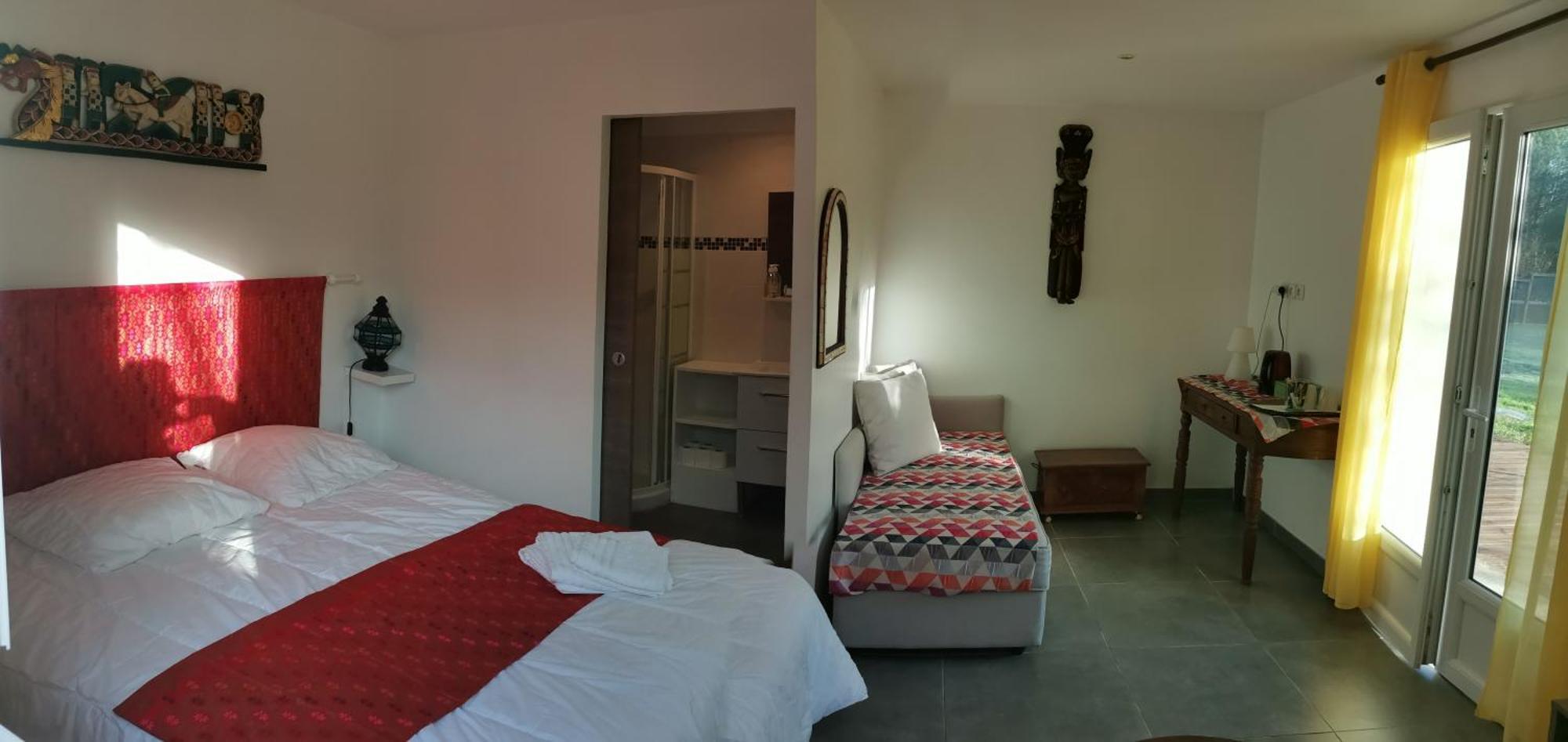 Bed and Breakfast Les Rouges Gorges Lugos Exterior foto