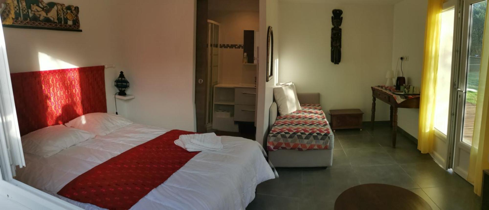 Bed and Breakfast Les Rouges Gorges Lugos Exterior foto